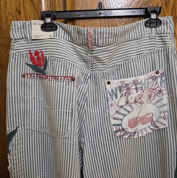 NWT WE THE FREE Lost And Found Boyfriend Jeans Size 31 - Picture 12 of 12
